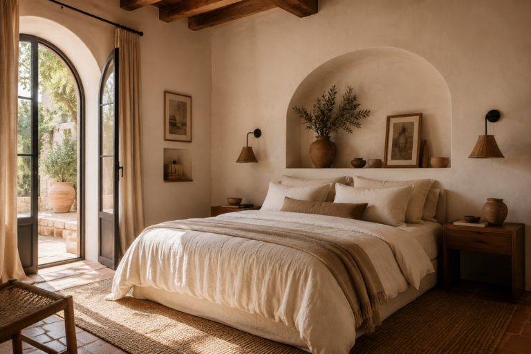 10 Mediterranean Bedroom Ideas for a Calm and Timeless Home