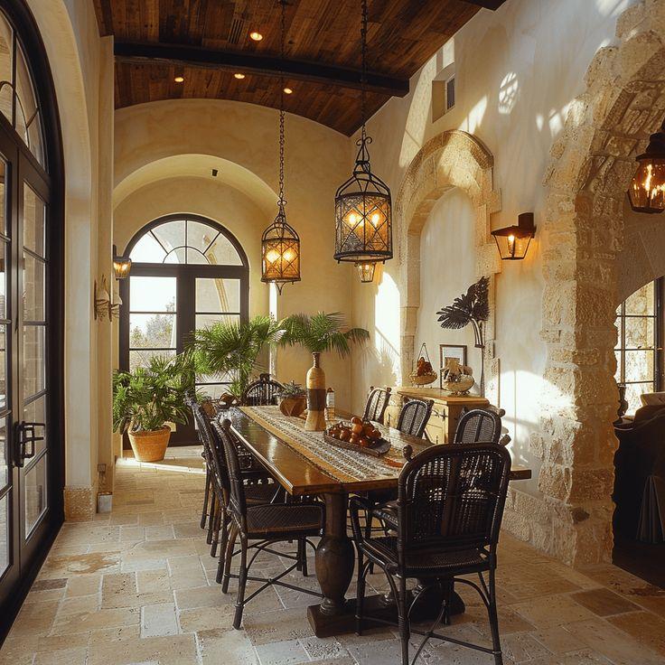 10 Mediterranean Dining Room Ideas for a Warm and Elegant Home
