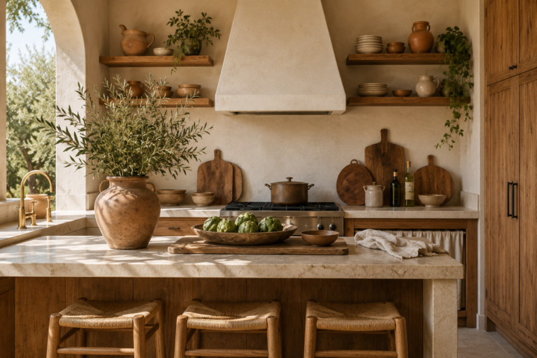 10 Mediterranean Kitchen Ideas for a Warm and Timeless Home