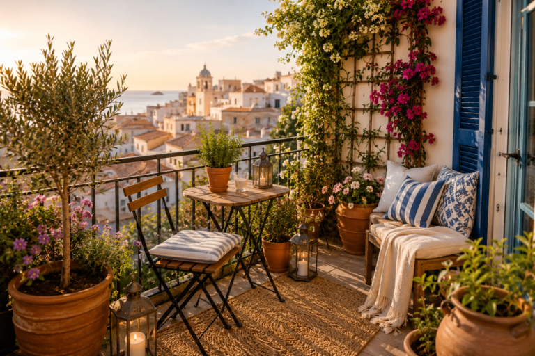 12 Mediterranean Balcony Ideas for Small Apartments