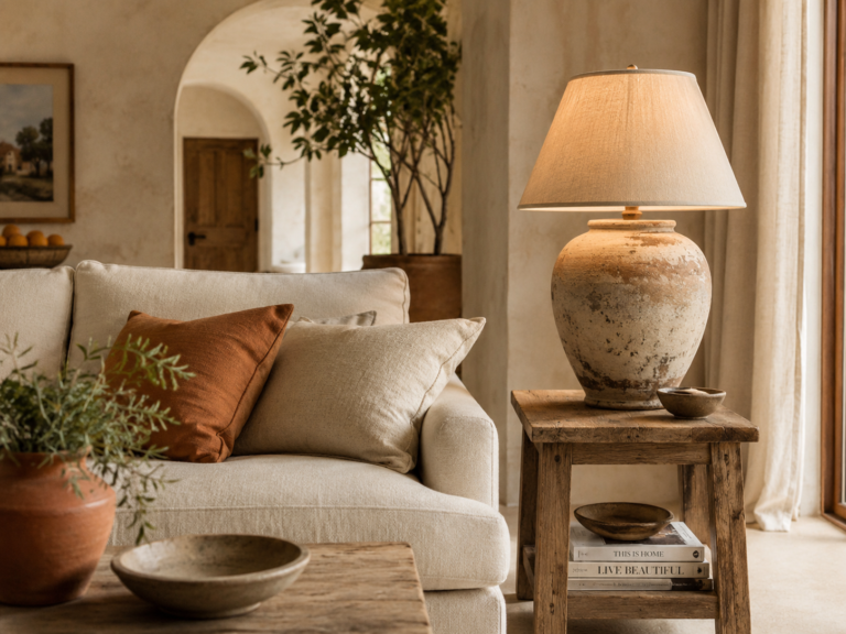 Best Mediterranean Table Lamps for a Warm Timeless Home