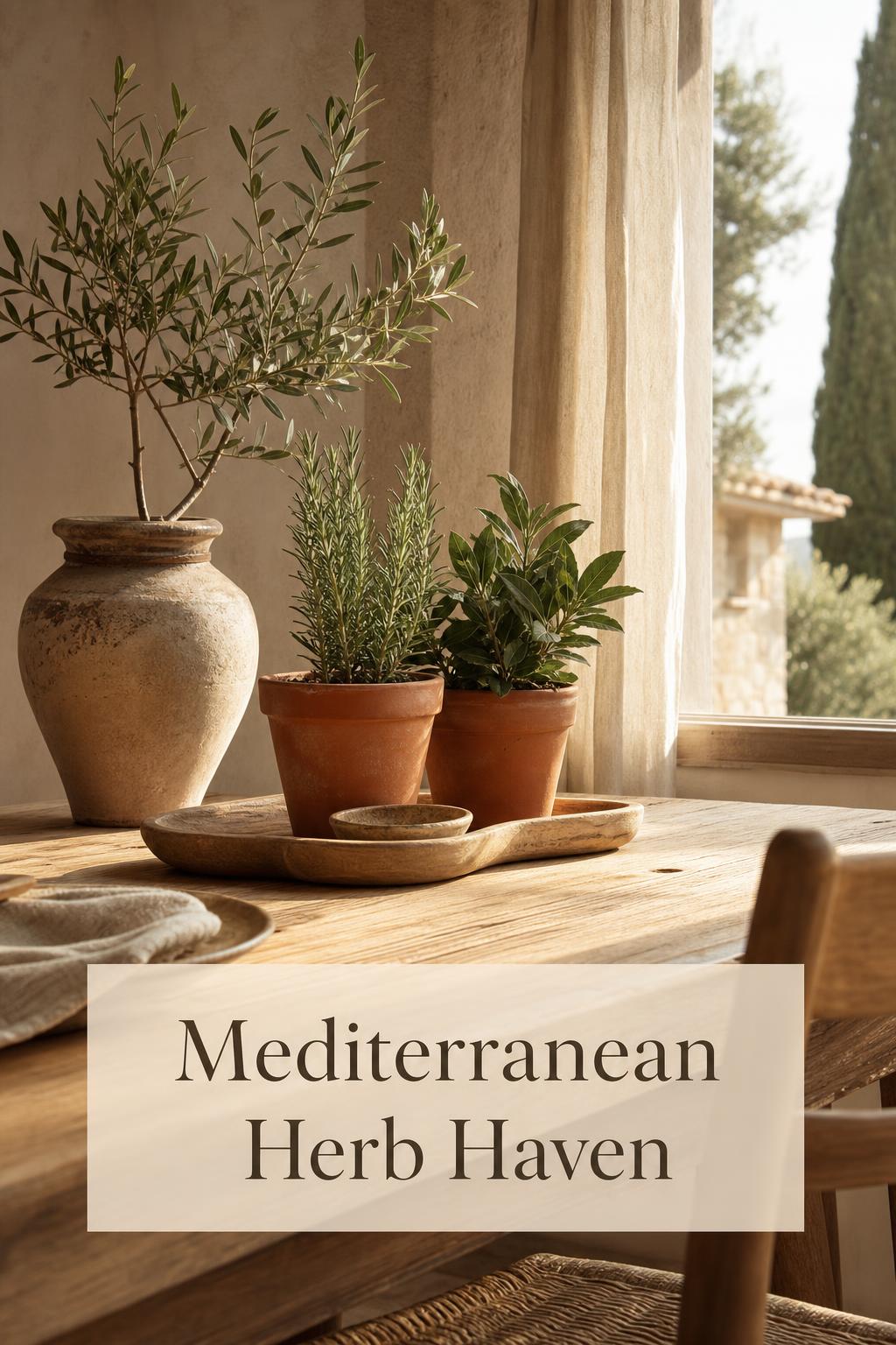 Mediterranean Indoor Plants for Sunny Rooms: Terracotta, Herbs, and Sculptural Greenery